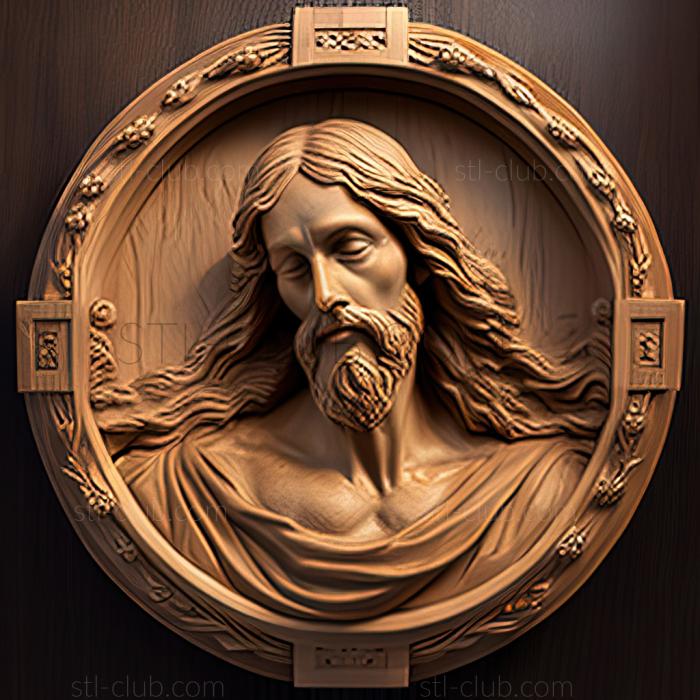 3D model st jesus (STL)